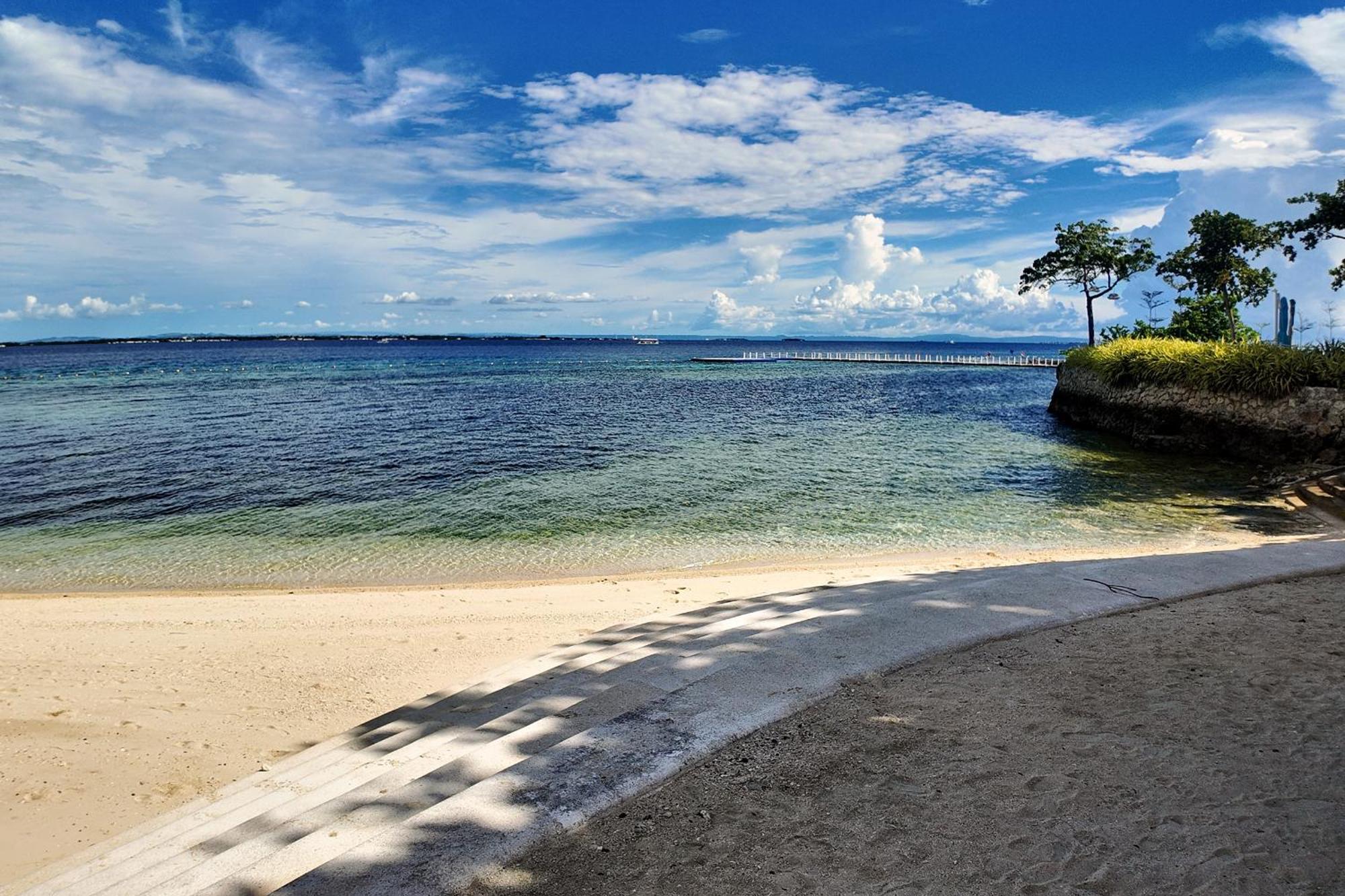 Dominiks Comfort And Silent Studio Tambuli Balcony Pool Mactan Ocean View High Floor Apartment Lapu-Lapu City Exterior photo