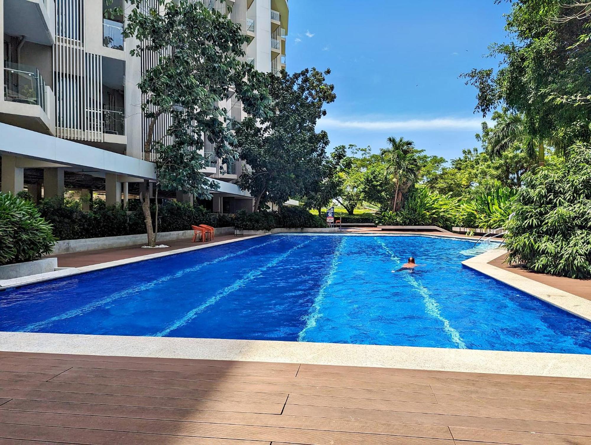 Dominiks Comfort And Silent Studio Tambuli Balcony Pool Mactan Ocean View High Floor Apartment Lapu-Lapu City Exterior photo